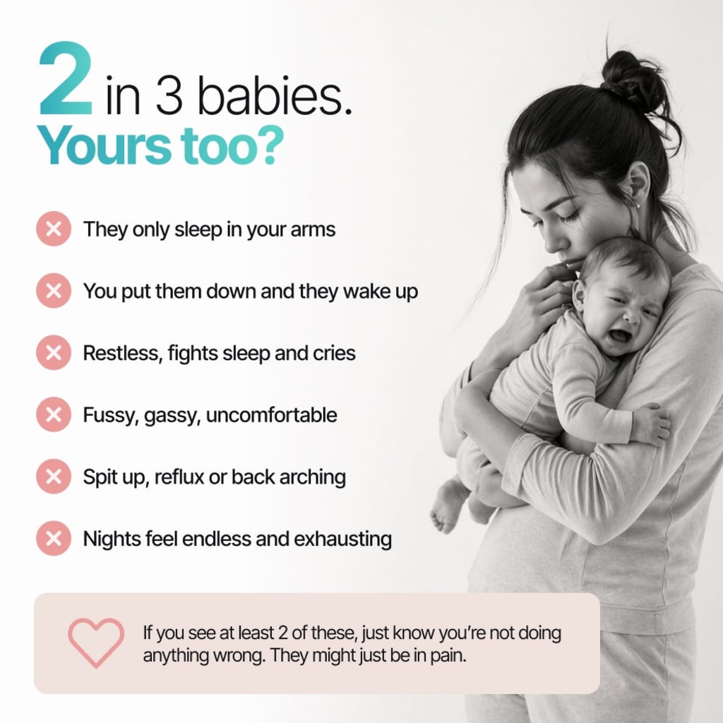 SnuggleCradle – For Reflux, Colic & Better Sleep
