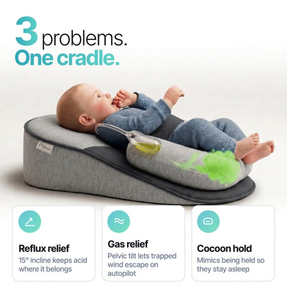 SnuggleCradle – For Reflux, Colic & Better Sleep